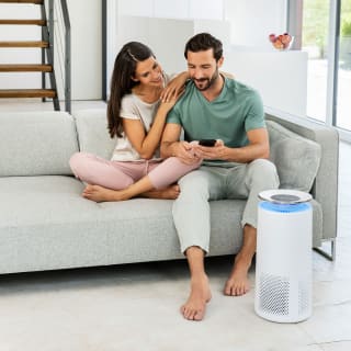 Beurer LR 400 app-controlled air purifier Use picture