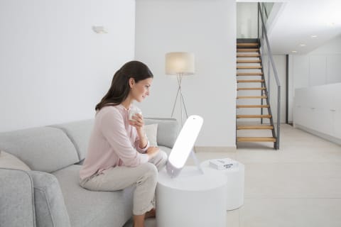 Beurer TL 85 Daylight therapy lamp Use picture