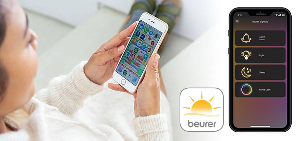 Die Beurer LightUp App